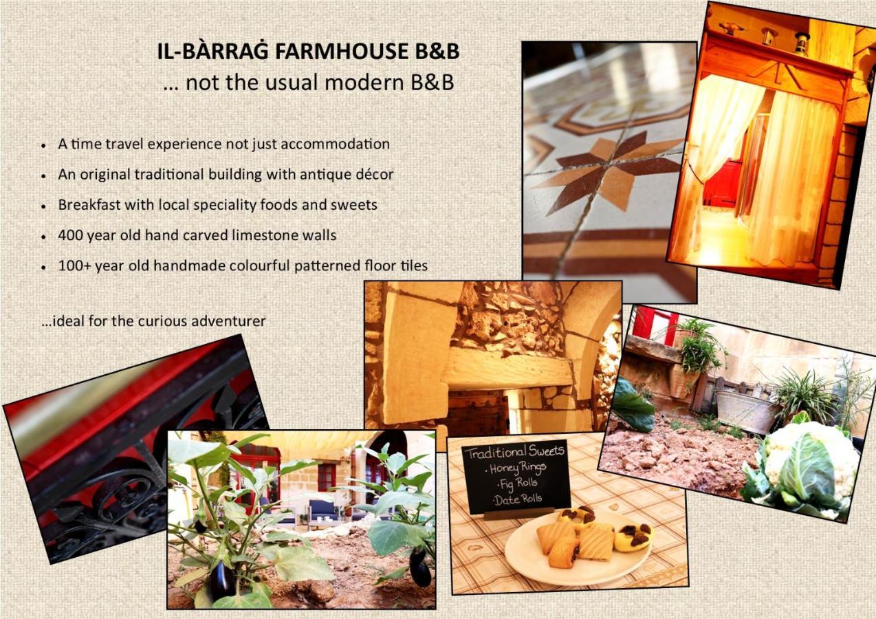 Il-Barrag Farmhouse B&B - Gozo Traditional Hospitality Nadur Dış mekan fotoğraf